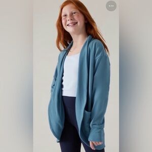 Athleta Girl Cardigan Wrap Open Front